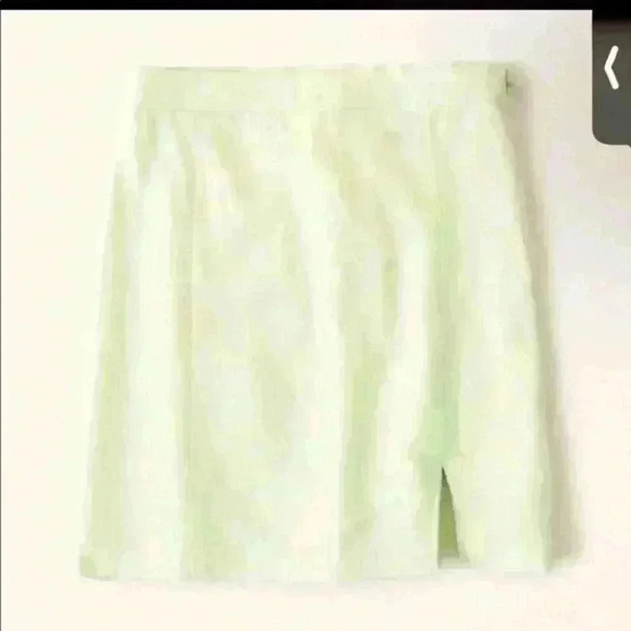 Abercrombie & fitch Linen Mini Skirt in Light greenNWT size XS - Picture 4 of 8
